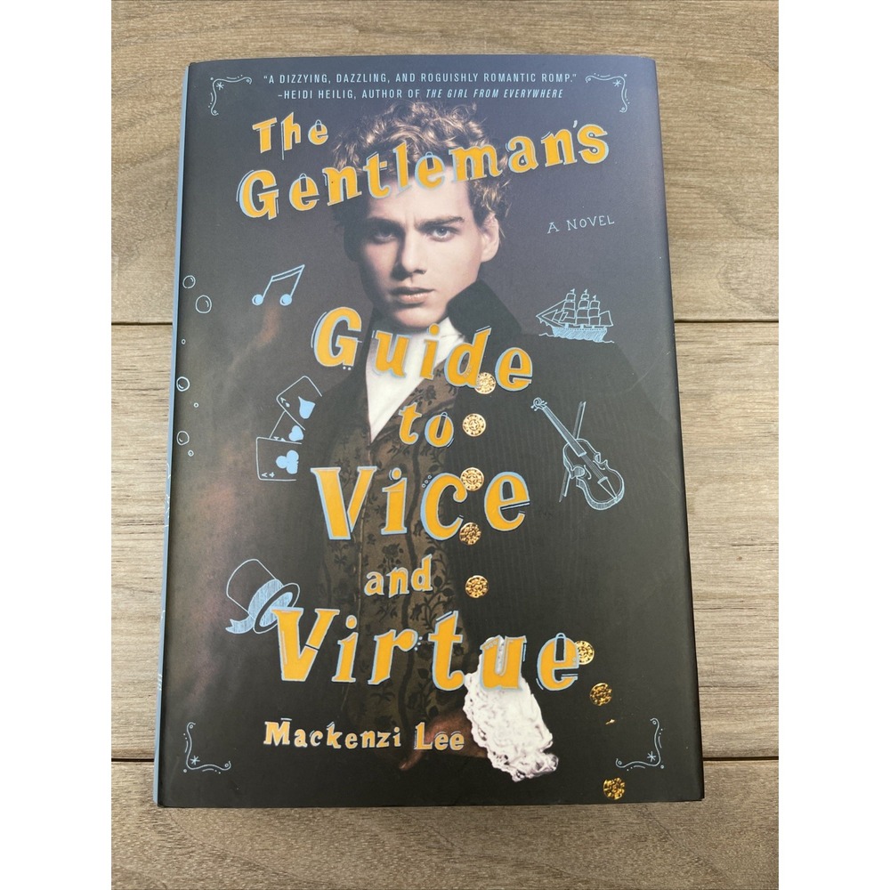 The Gentleman's Guide To Vice and Virtue SIGNED First Edition HC/DJ Autographed